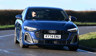 Audi A5 - front cornering