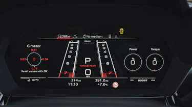 Audi RS 3 Sportback - dials