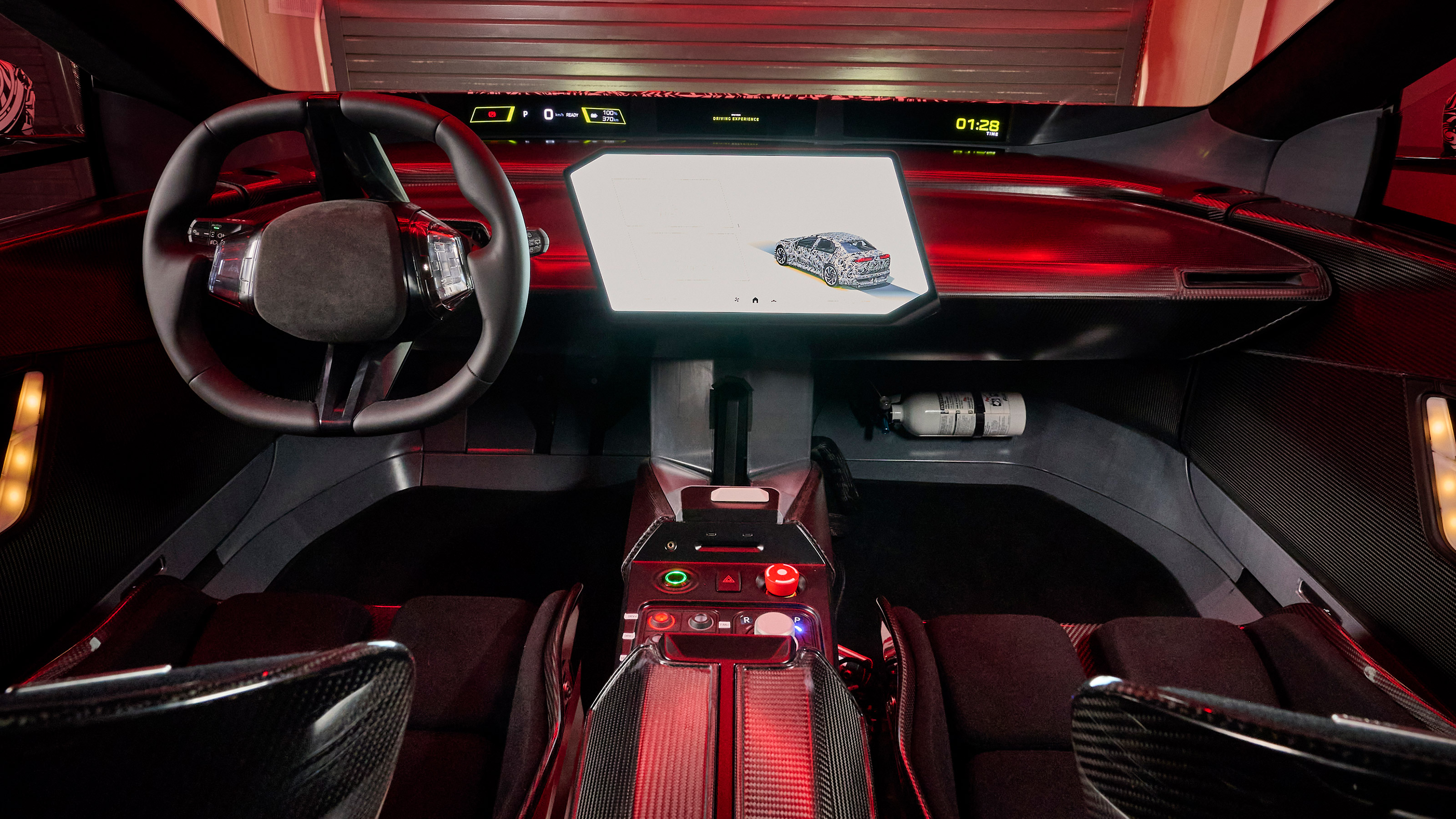 BMW Vision Driving Experience - dash