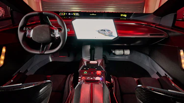 BMW Vision Driving Experience - dash