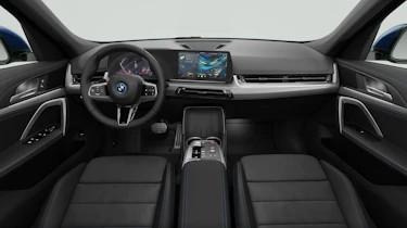BMW iX1 Shadow Edition - front interior