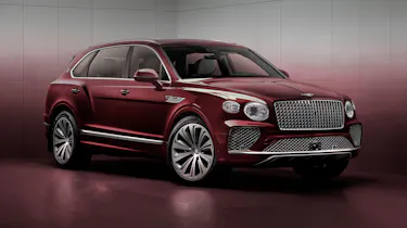 Bentley Bentayga Atelier Edition (Rubino Red) - front 3/4 static