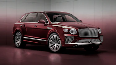 Bentley Bentayga Atelier Edition (Rubino Red) - front 3/4 static