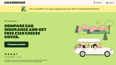 Best car insurance comparison sites - Go Compare