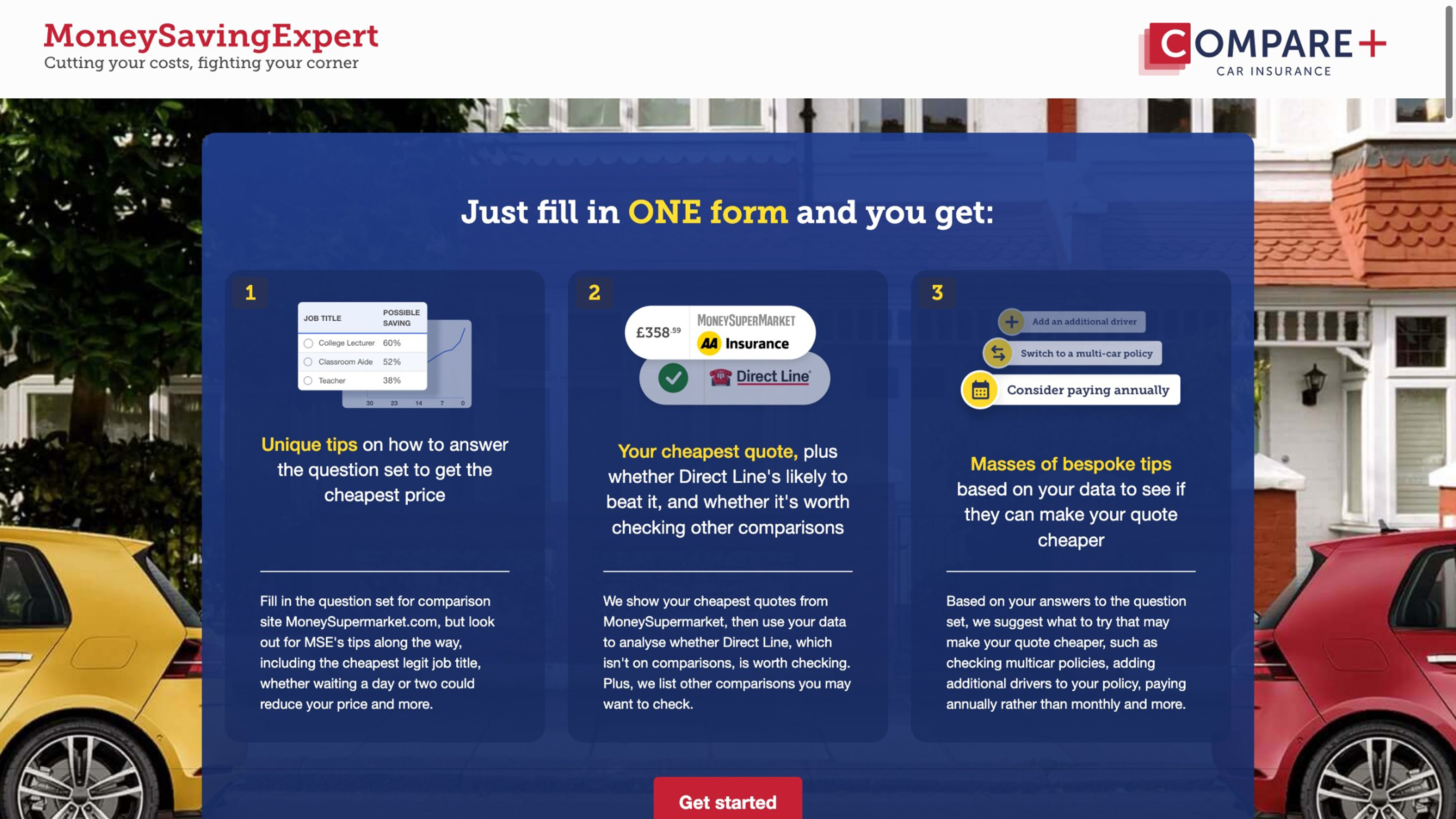 Best car insurance comparison sites - Money Saving Expert