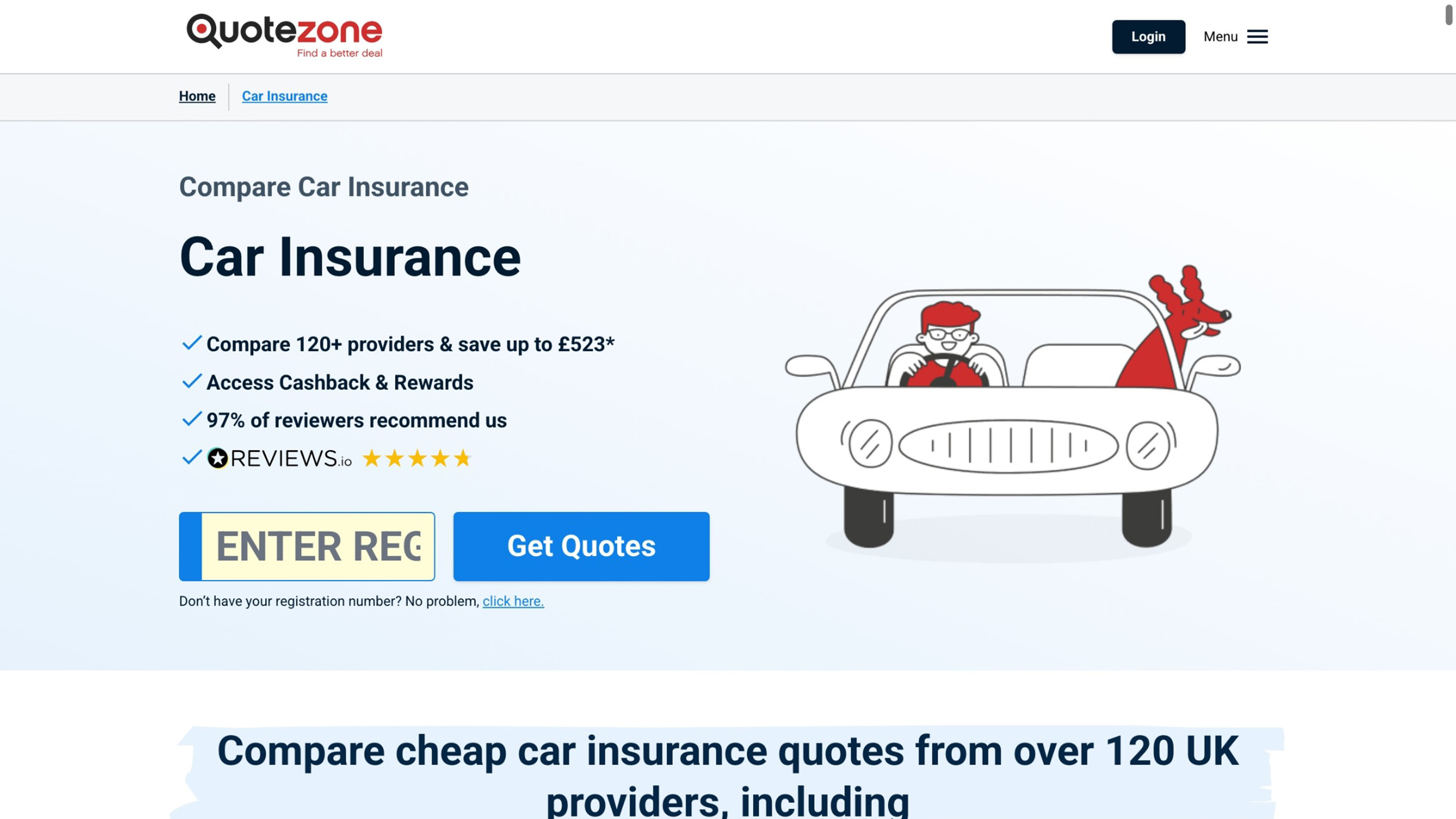 Best car insurance comparison sites - Quotezone