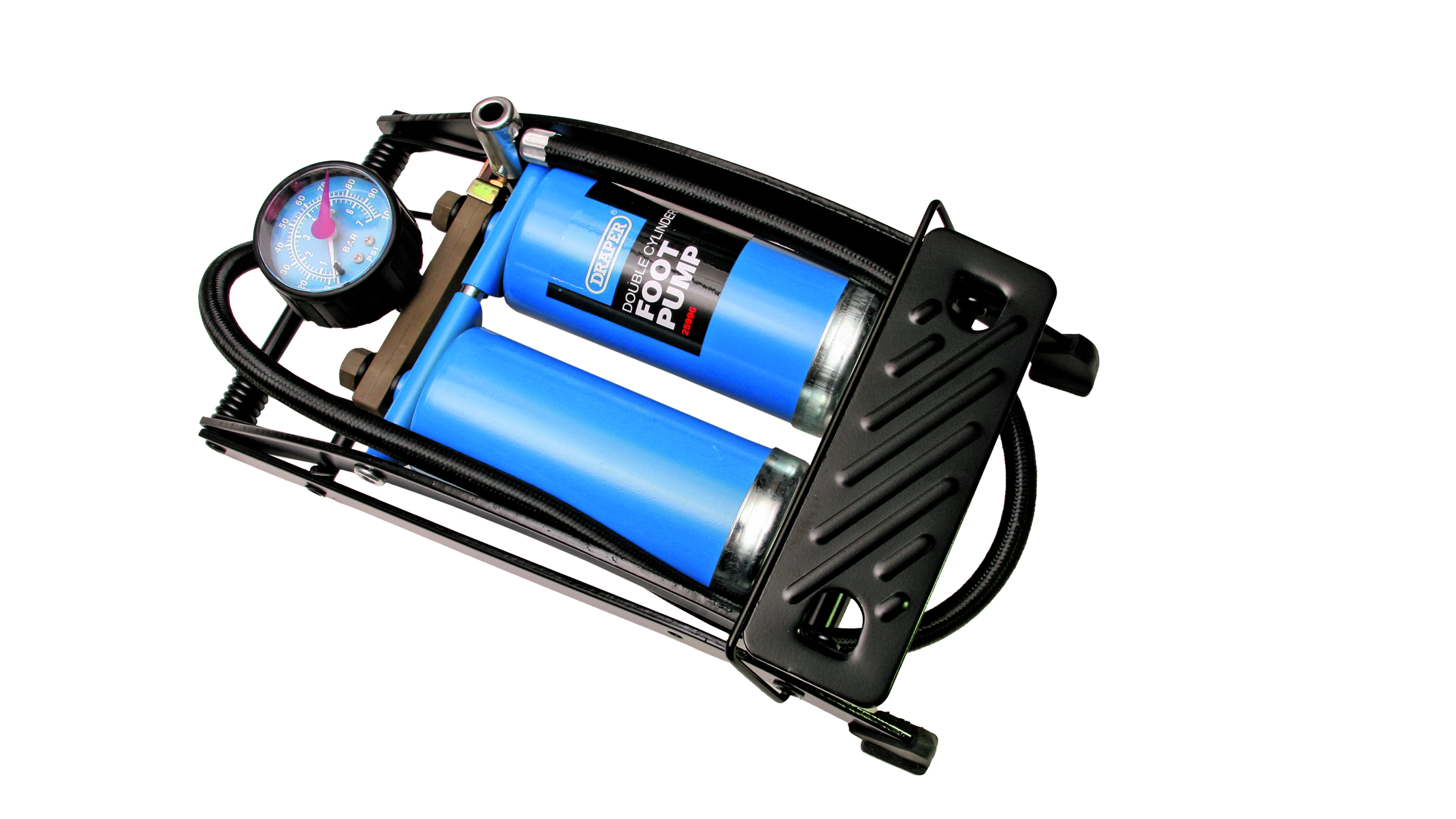 Best car tyre foot pumps - Draper 