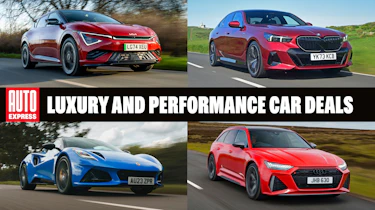Best luxury and performance car deals - header image