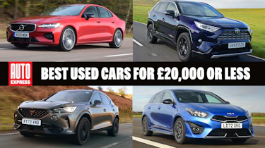 Best used cars for £20,000 or less - header image