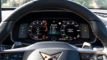 Cupra Leon ST VZ2 - dashboard screen