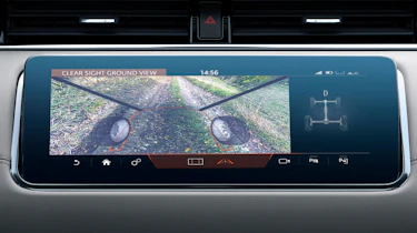 Land Rover infotainment system
