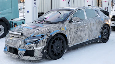 Ferrari EV Mule - front angled