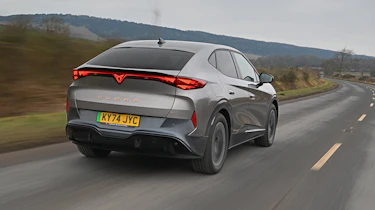 Cupra Tavascan - rear tracking