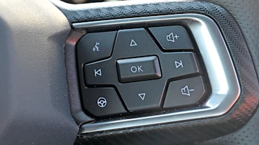 Ford Mustang steering wheel controls