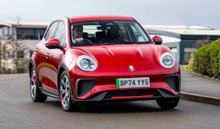Ora 03 GT - front cornering, left