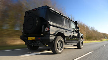 Ineos Grenadier - rear tracking