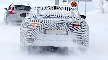 Jaguar Type 00 (camouflaged) - rear cornering