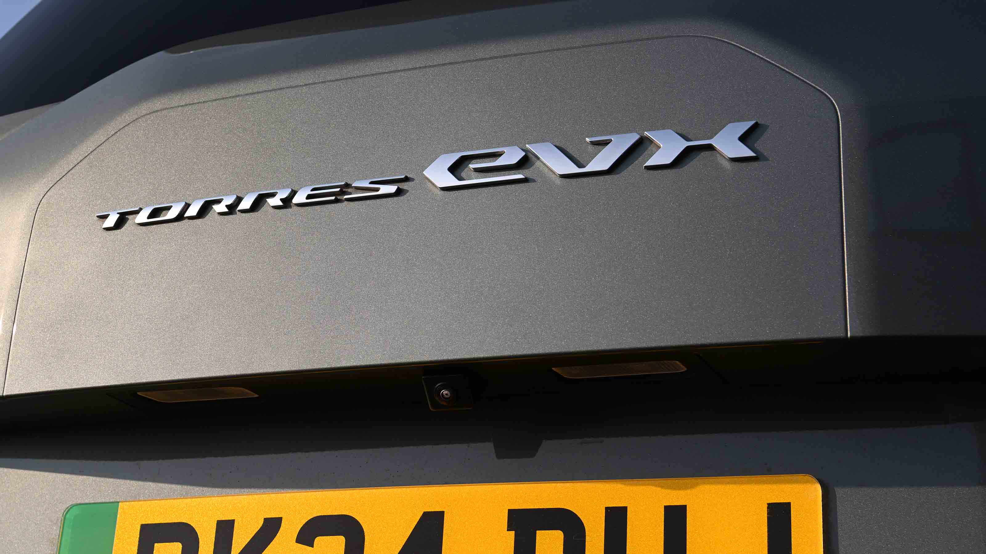 KGM Torres EVX - 'Torres EVX' tailgate badge