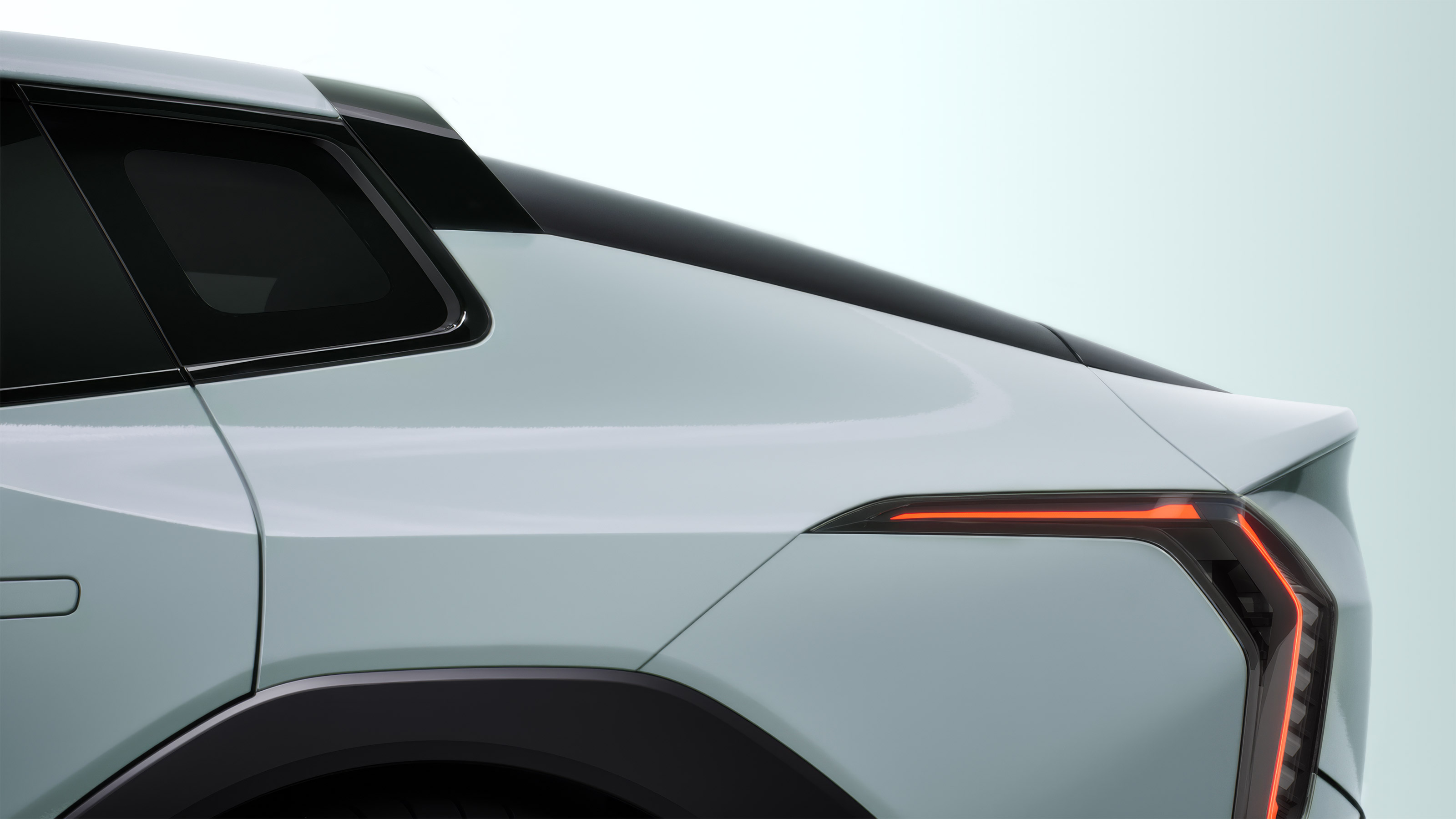 Kia EV4 teaser - rear