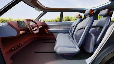 Kia EV2 Concept - seats extended