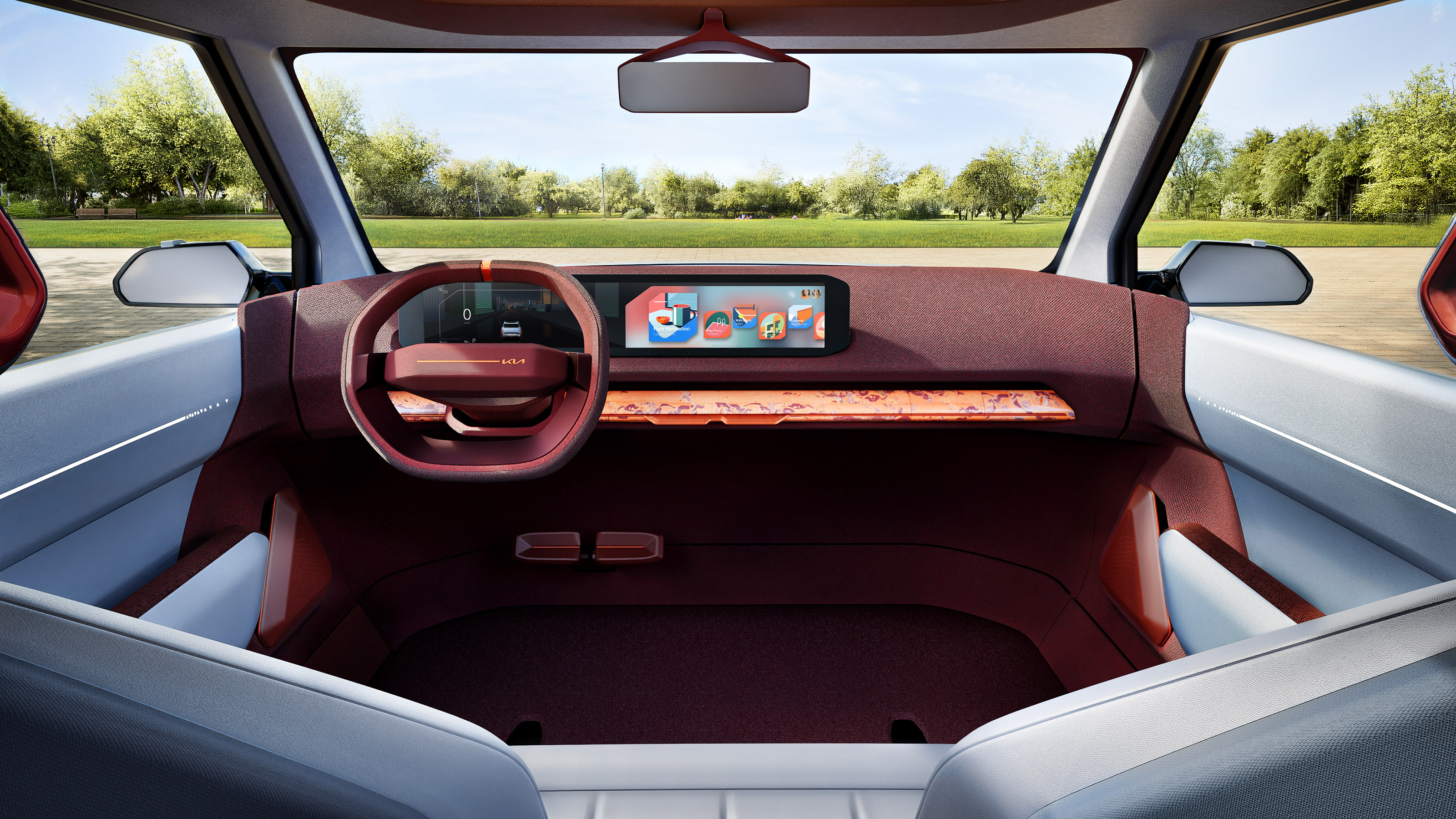 Kia EV2 Concept - dash