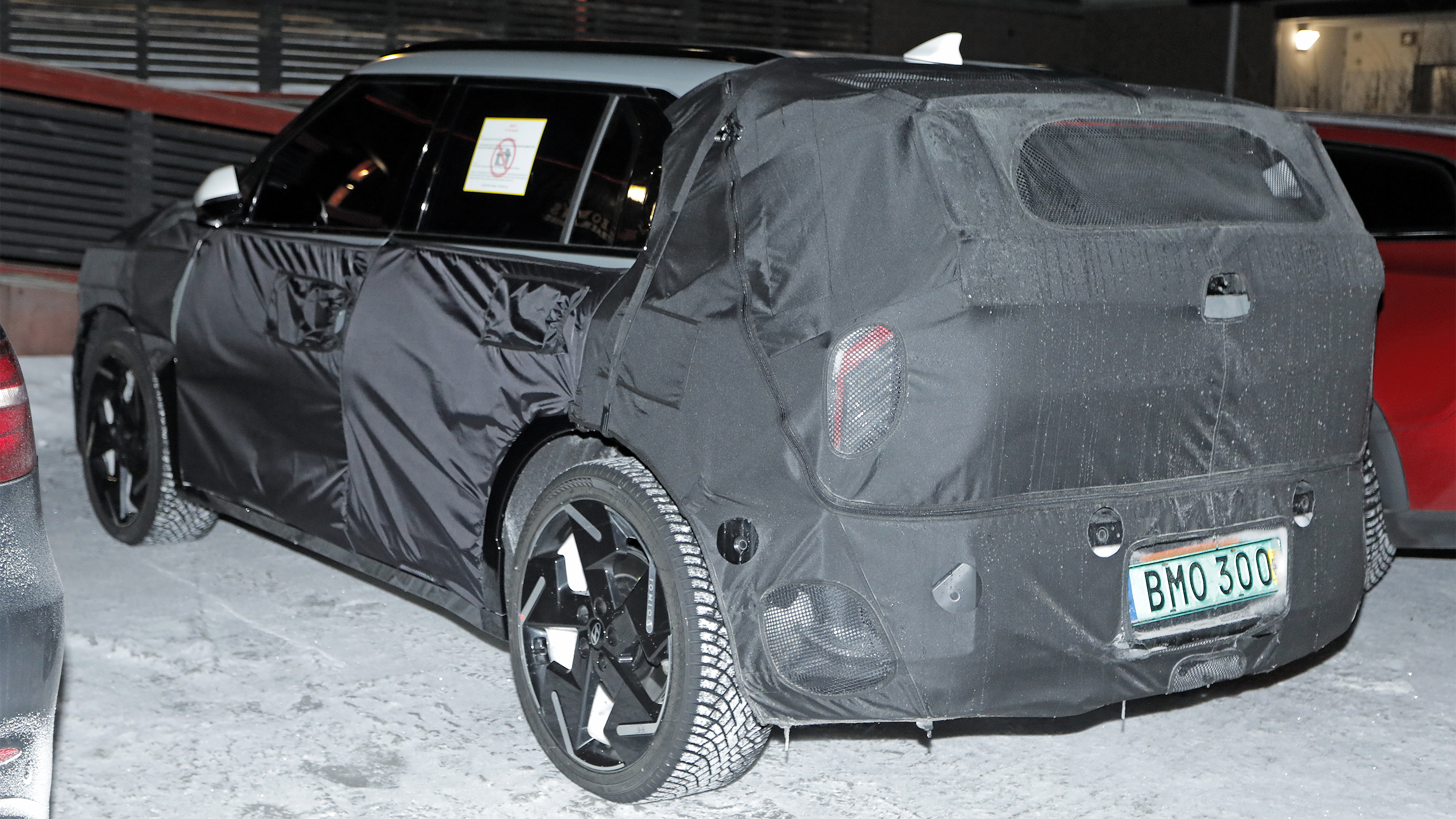 Kia EV3 GT prototype - rear 3/4