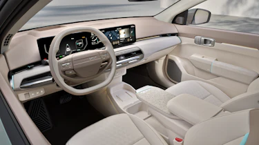 Kia EV4 - white dash