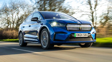 Skoda Enyaq Coupe - front tracking
