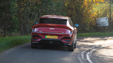 Kia EV6 - rear cornering