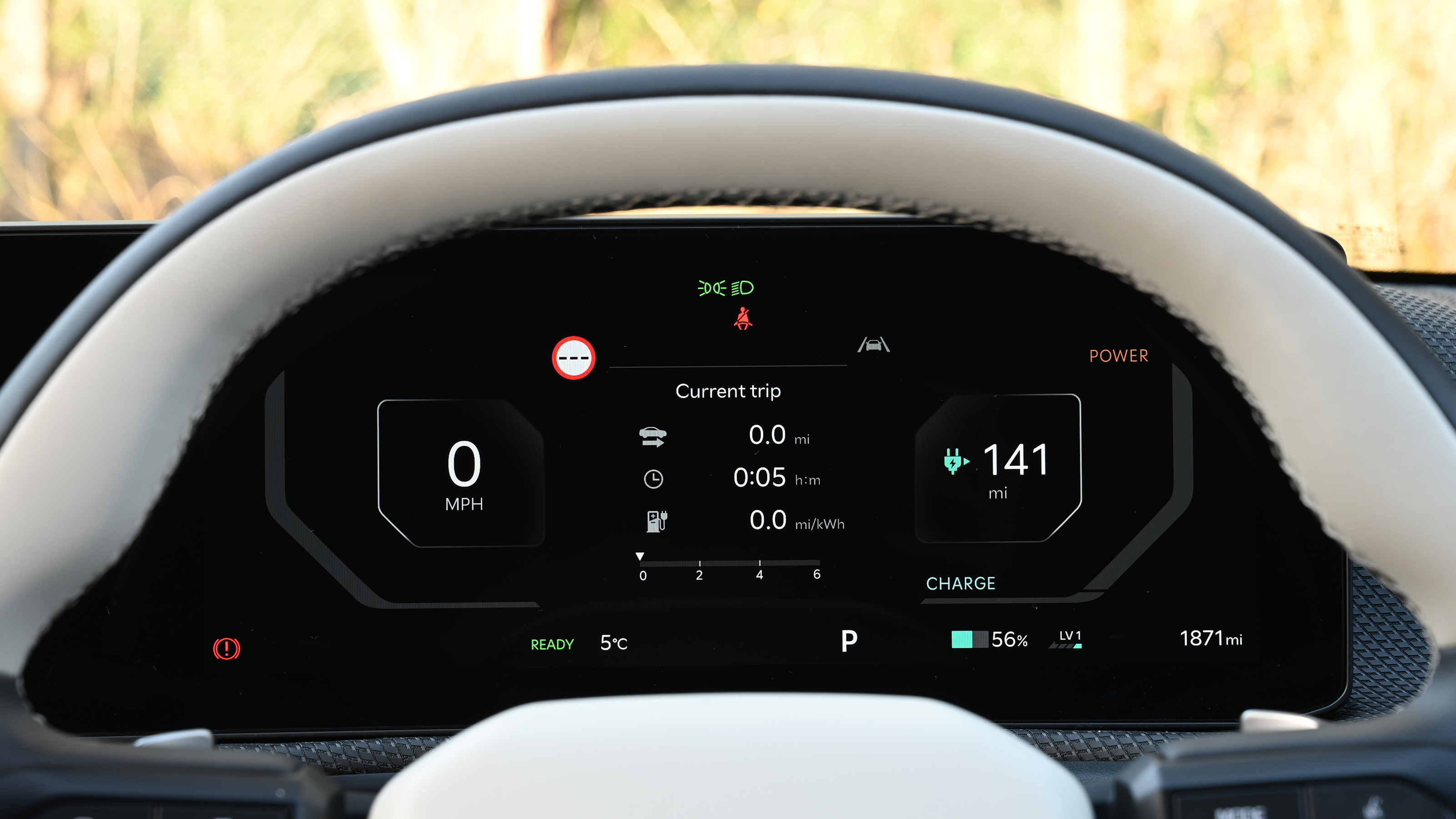 Kia EV6 - dashboard