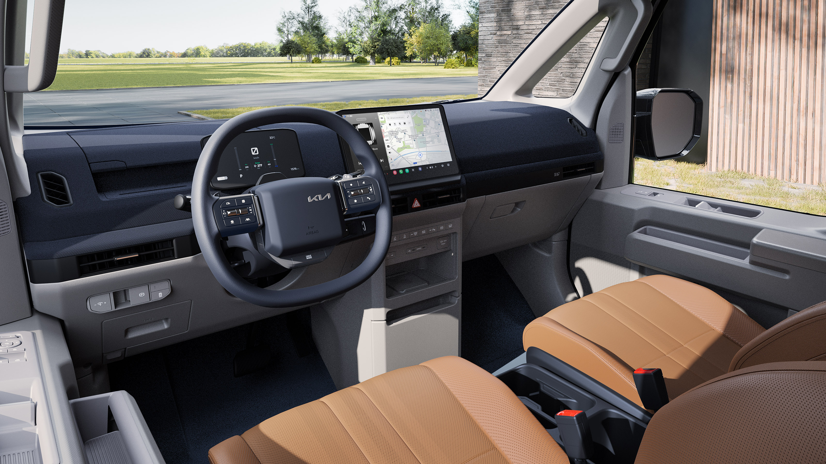 Kia PV5 - cabin
