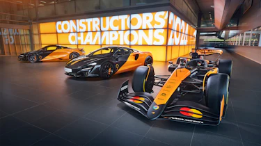 McLaren MCL38 cars