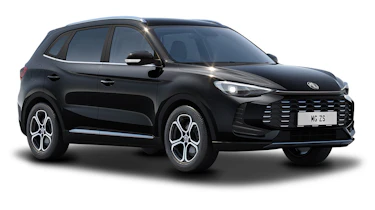 MG ZS configurator front 3/4 - black