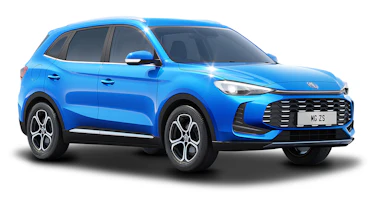 MG ZS configurator front 3/4 - blue