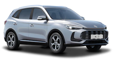 MG ZS configurator front 3/4 - silver