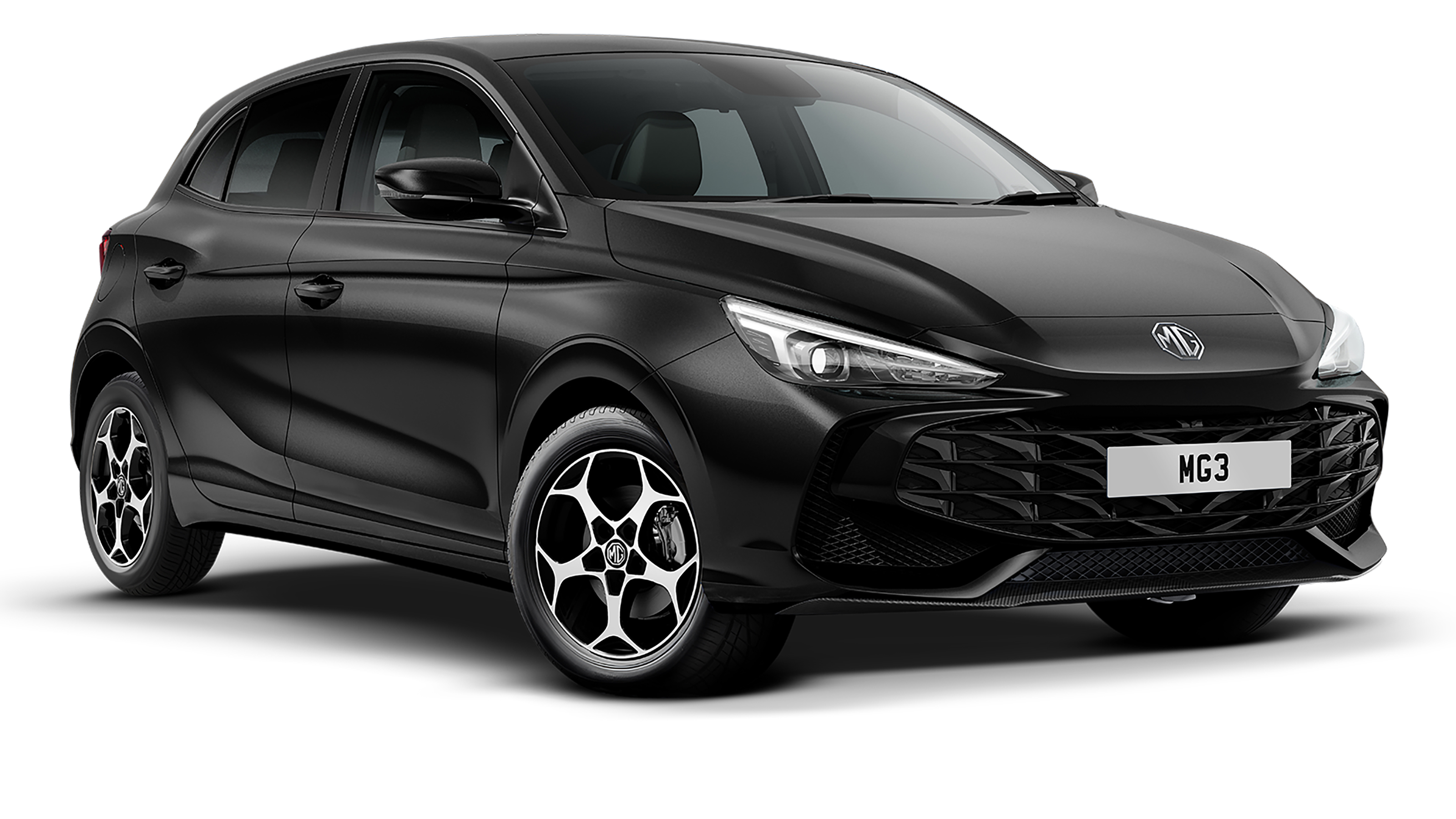 MG3 configurator front 3/4 - black