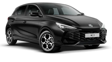 MG3 configurator front 3/4 - black