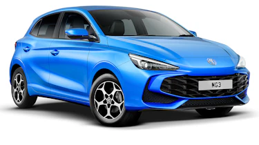 MG3 configurator front 3/4 - blue