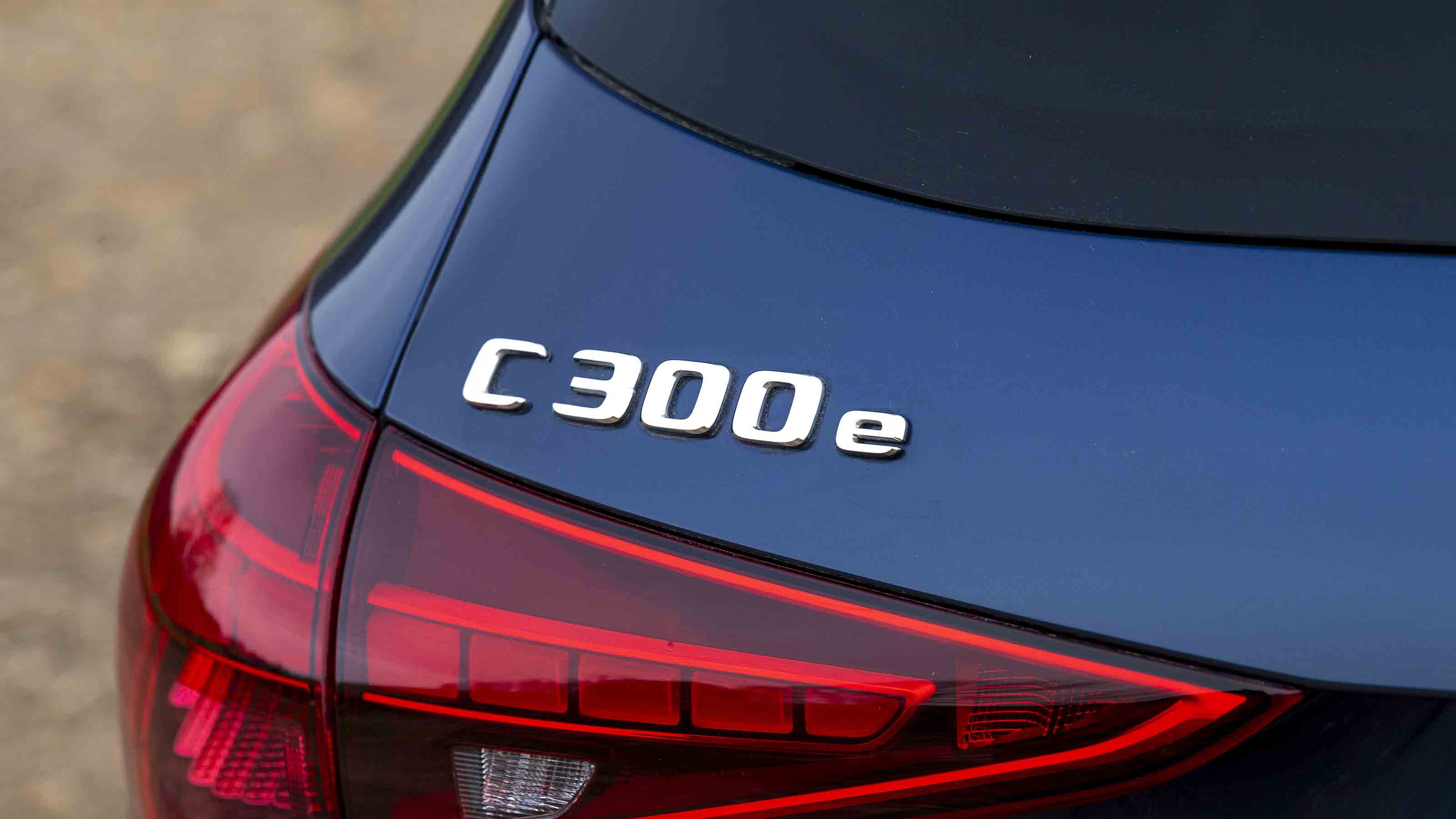 Mercedes C-Class Estate - 'C 300 e' badge detail