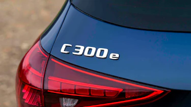 Mercedes C-Class Estate - 'C 300 e' badge detail