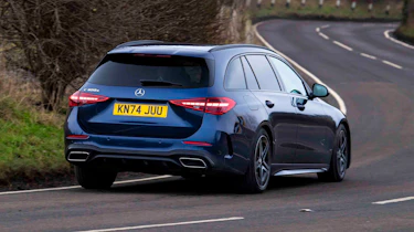 Mercedes C-Class Estate - rear cornering