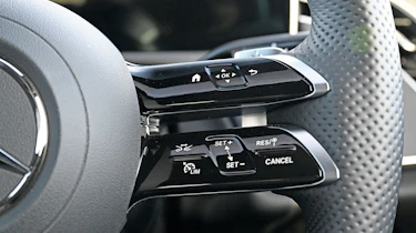 Mercedes E-Class - steering wheel controls