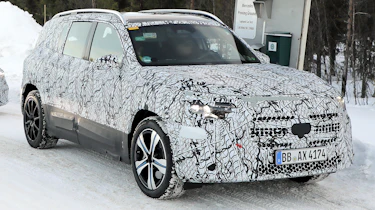 Mercedes GLB spy shot - static front 3/4