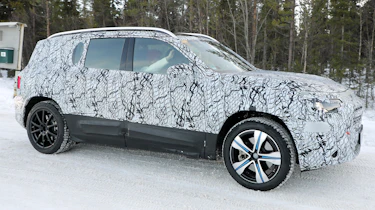 Mercedes GLB spy shot - front angled