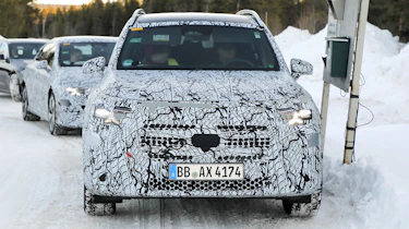 Mercedes GLB spy shot - front end
