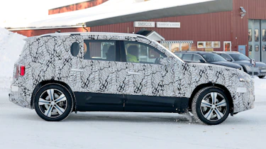 Mercedes GLB spy shot - static side profile