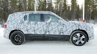 Mercedes GLB spy shot - side profile
