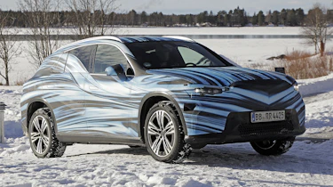 New Mercedes GLC Electric - front 3/4