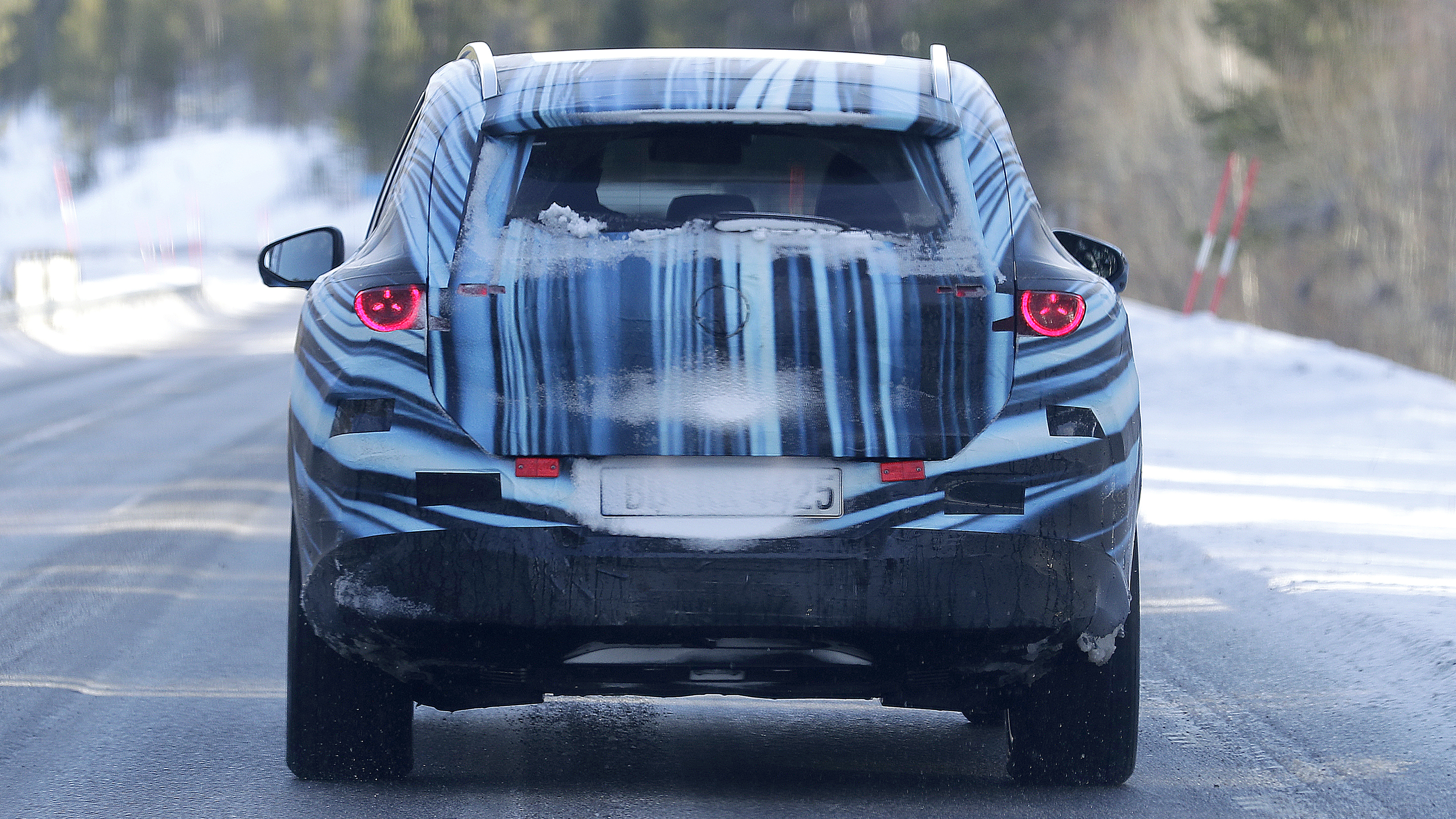 New Mercedes GLC Electric - rear