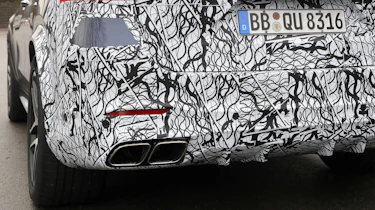 Mercedes-AMG GLE Facelift - exhaust pipes